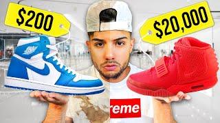 $20,000 VS $200 Sneaker Shopping