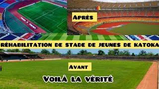 CONGOKANANGA; RÉHABILITATION DE STADE DE JEUNES DE KATOKA, VOICI LA VÉRITÉ QU'ON VOUS A JAMAIS DIT