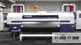 DGI FT-1608/FT-1908 Dye sublimation Textile printer