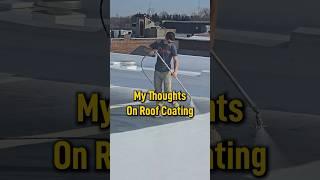 What do you think about coating? #roofing #roofingindustry #commercial