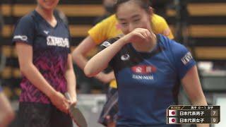 Cute Kasumi Ishikawa trying to hold back laughter｜2020 JAPAN All-Star Dream Match