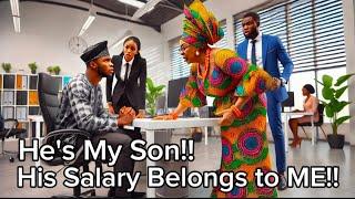 Entitled Mother Goes To Demand Salary From Her Son's Boss #africantales #folklore #story #tales