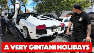 A Special Lamborghini Holiday Delivery at Gintani HQ