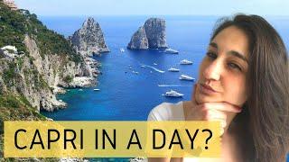 A perfect day in CAPRI (with Blue Grotto) | Amalfi Coast