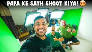 First Time Papa Ke Sath Viwa Food World Ka Shoot Kiya  | Viwa's World