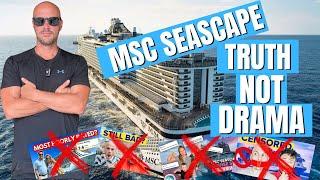 MSC SEASCAPE Cruise Booking and Boarding Tips - TRUTH WITHOUT DRAMA