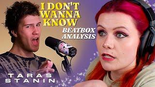 Vocal Coach Analysis of VIRAL BEATBOX STAR: Taras Stanin (The Weeknd Cover)