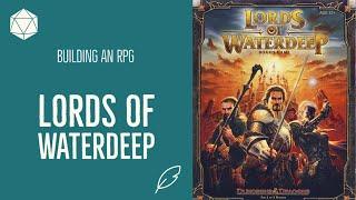 Building an RPG: Borrowing from Lords of Waterdeep