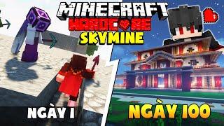 KiraMC Tóm Tắt 100 Ngày Minecraft Sinh Tồn SkyMine Server LuckyVN !!
