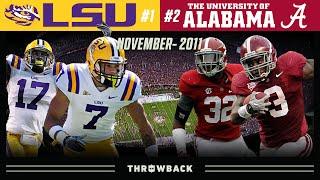 Defensive Game of the Century! (#1 LSU vs. #2 Alabama 2011, November 5)