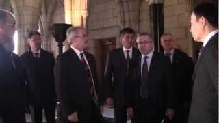 Minister Mamytbekov visit to Canada. April 2-7, 2012