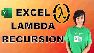 Excel LAMBDA Recursion + a Trick for Evaluating in a Cell