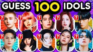 Guess 100 KPOP IDOLS ‍ | KPOP QUIZ 2025