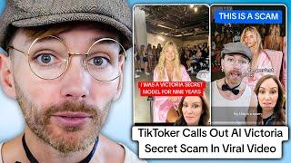 TikToker Calls Out AI Victoria Secret Scam In Viral Video