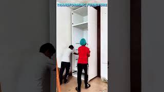 Mind Blowing Transforming Furniture | Space Saving Murphy Bed Ideas for Small Home Space Innovations