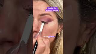 HoODeD Eye Makeup TuToRiAl  #shorts#makeuptutorial#makeuptips #eyeshadowtutorial#hoodedeyemakeup