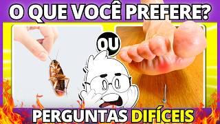 O QUE VOCÊ PREFERE?️ As ESCOLHAS MAIS DIFÍCEIS da sua VIDA| #quiz #buuquiz #oquevoceprefere