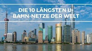 Die längsten U-Bahn-Netze der Welt - urlaubsliebhaber