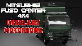 Mitsubishi Fuso Canter 4x4 Overland Motorhome