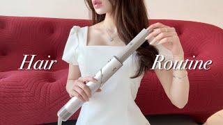 EASY 5MIN Hair Routine weight loss soy bean milk, Korean Parent's Day, amusement park