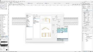 Buitenraam of -deur gereedschap - deel 11 - Grafische instellingen | Vectorworks