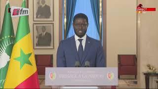 Discours à la nation en wolof de son excellence le Pr Bassirou Diomaye FAYE du 31 Décembre 2024