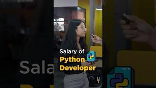 Salary of Python Developer | Python Developer ki Salary | #Simplilearn #Shorts