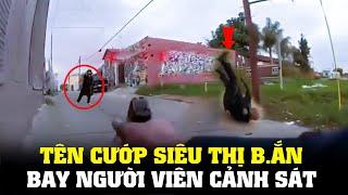 Tên Cướp Siêu Thị B.ắn Bay Người Viên Cảnh Sát || CẢNH SÁT MỸ - POLICE ACTIVITY