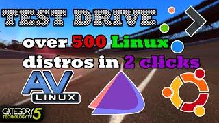 Linux Distro Hop! Test Linux Distros In Seconds In Browser - No Downloads!