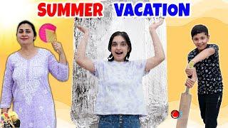 SUMMER VACATION | Types of people in summers | Garmi ke din | Aayu and Pihu Show