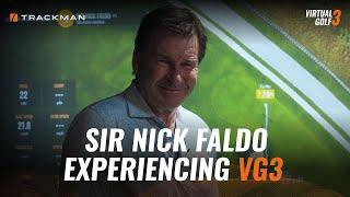 Sir Nick Faldo takes on St. Andrews on Virtual Golf 3!