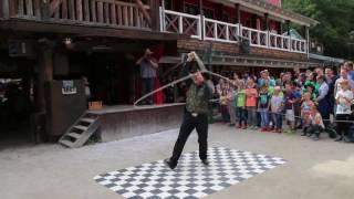 Videoschnitt   Joseph mit seinem Lasso bei der Wild West Show 17 07 2016