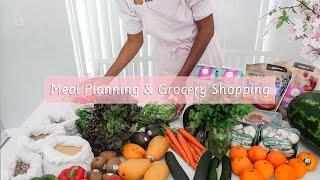 Meal Planning & Grocery Shopping | Homemaking | Cook with Me | Black Homemaker