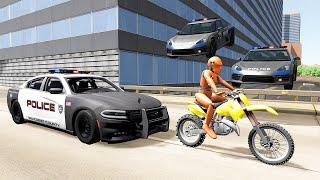 Police Car Chases #56 - BeamNG DRIVE | SmashChan