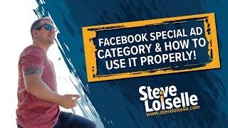 Facebook Special Ads Category