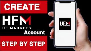 How to create HFM Markets trading account||How to open a trading account in HFM mobile app||UT 55