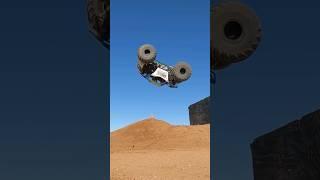 Monsters in the desert #monstertruck #stunts #offroad #monsterjam #gopro #losi #rc #shorts #4x4