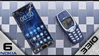 Nokia 6 vs Nokia 3310 DROP Test! A New Legend?