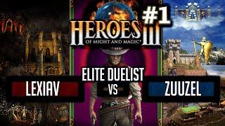 Герои 3 JO Duel  Lexiav vs Zuuzel  Elite Duelist  HotA