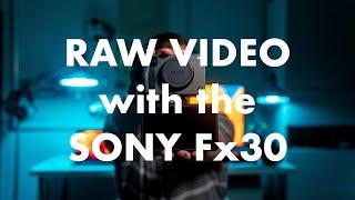 How record ProRes Raw on the Fx30 | Tutorial