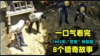 一口气看完8个猎奇故事！神社下发现“无底洞”，日本人在上面建个垃圾场，偷偷往里丢垃圾，结果几年后“天灾”降临！1992年“世奇”特别篇