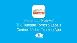 Tungate Forms & Labels - Mobile App Preview - TUN836W