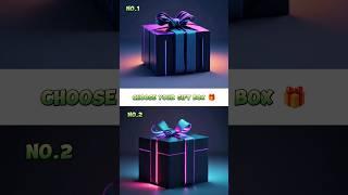 Choose One Gift Box  Gift Open shorts #shorts #gift #ytshorts #ytgift #giftbox