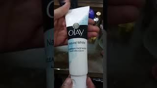 OLAY  Natural White Cleansing Face Wash #naturalwhite #facewash #cleansing