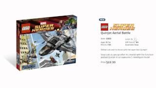 LEGO Marvel Superheroes sets now available!!