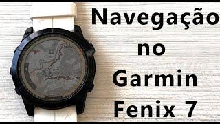 Navegação no Garmin Fenix 7