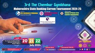 MCA Live Carrom : QF-2 : Prashant More (Mumbai) vs Pankaj Pawar (Mumbai) | 3rd Chembur Gym