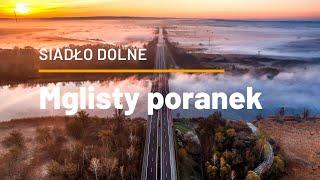 Siadło Dolne - mglisty Wielkanocny Poniedziałek