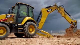 The Cat® 440 and 450 Backhoe Loaders at Work