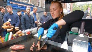 Best and Yummiest Steaks in  London. Street Food